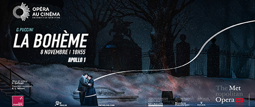 Banner MET LaBohème Cinepel